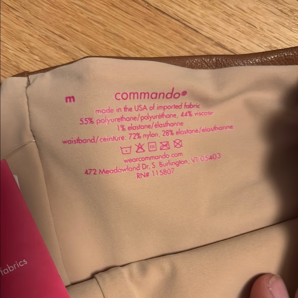 Commando Flared Leggings in Rich Brown - Picture 6 of 7